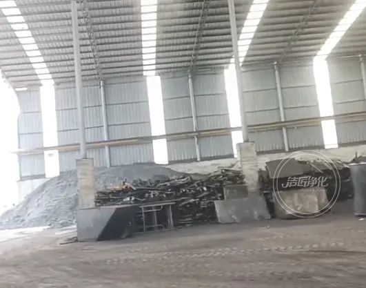 為陶瓷廠煤氣站安裝100+個(gè)高壓噴霧頭！Dejing的凈?除臭顯實(shí)力！